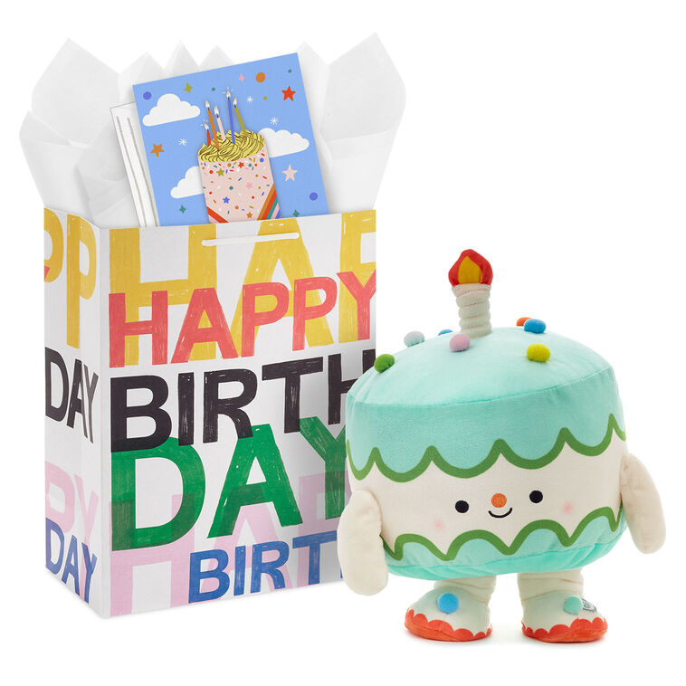 Dancing Cake Happy Birthday Gift Set